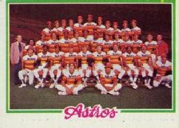 1978 Topps Baseball Cards      112     Houston Astros CL